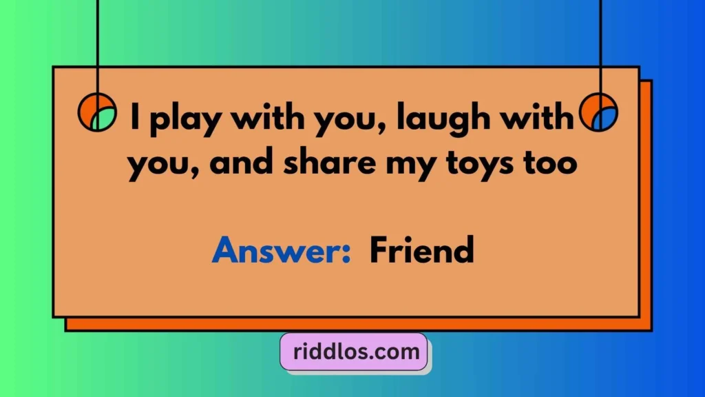 Friends Riddles for Kids