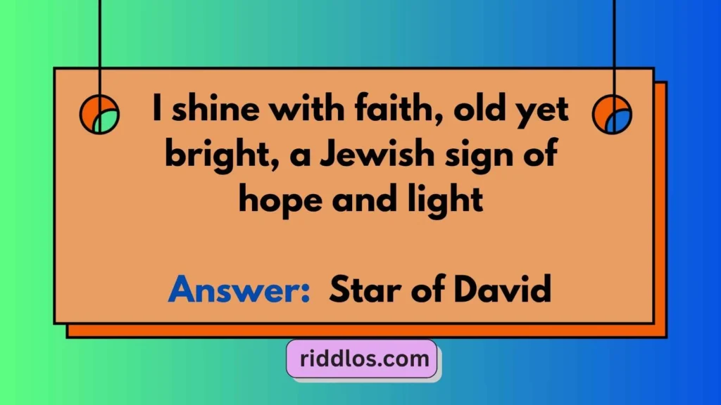 I Am a Jewish Symbol of Hanukkah