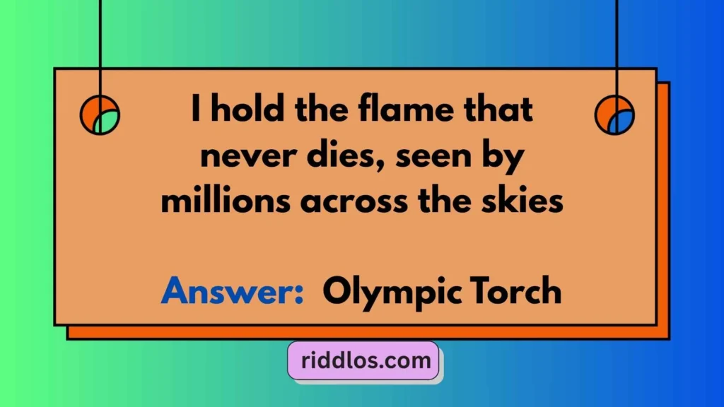 Olympic Riddles with Answers PDF