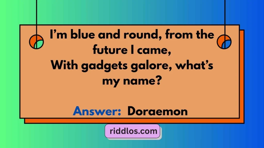 Doraemon Riddles in English