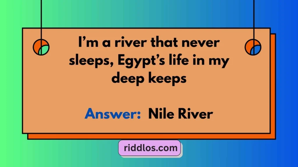 Easy Egyptian Riddles with Answers