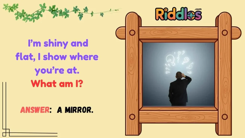 Easy Riddles About Mirrors