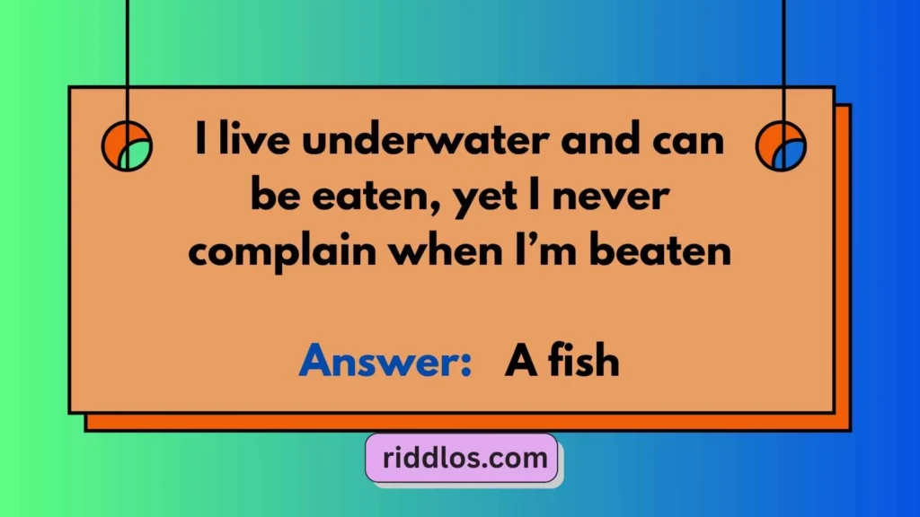 Fish Riddles with Answers