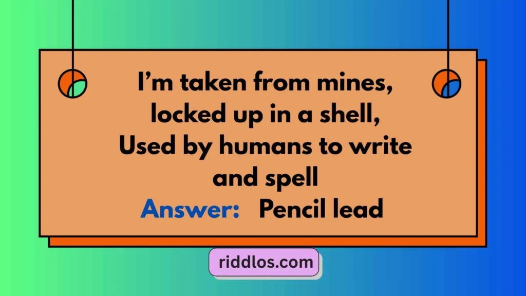 Hard Rhyming Riddles with Answers