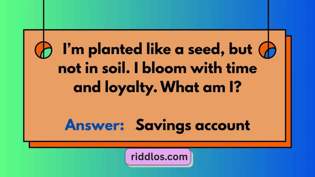 Investment Riddles with Answers for Students