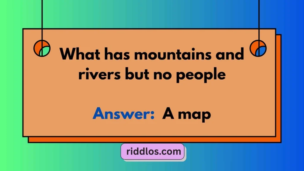 Maps Riddles with Answers