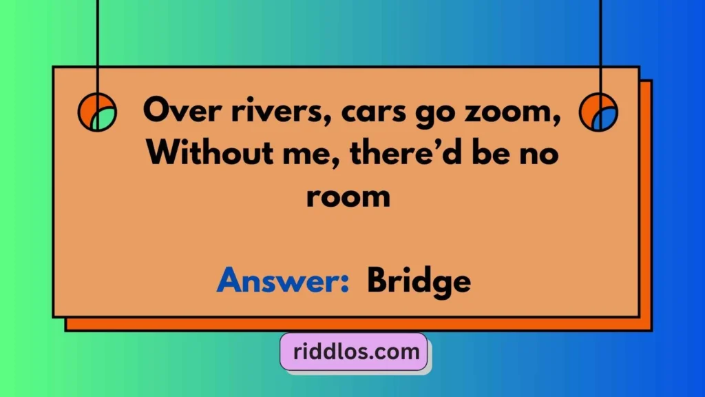 Riddles About Bridges for Kids