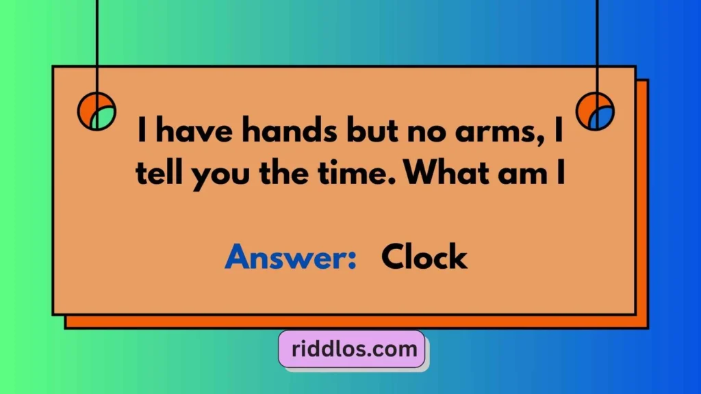 Riddles About Household Items with Answers