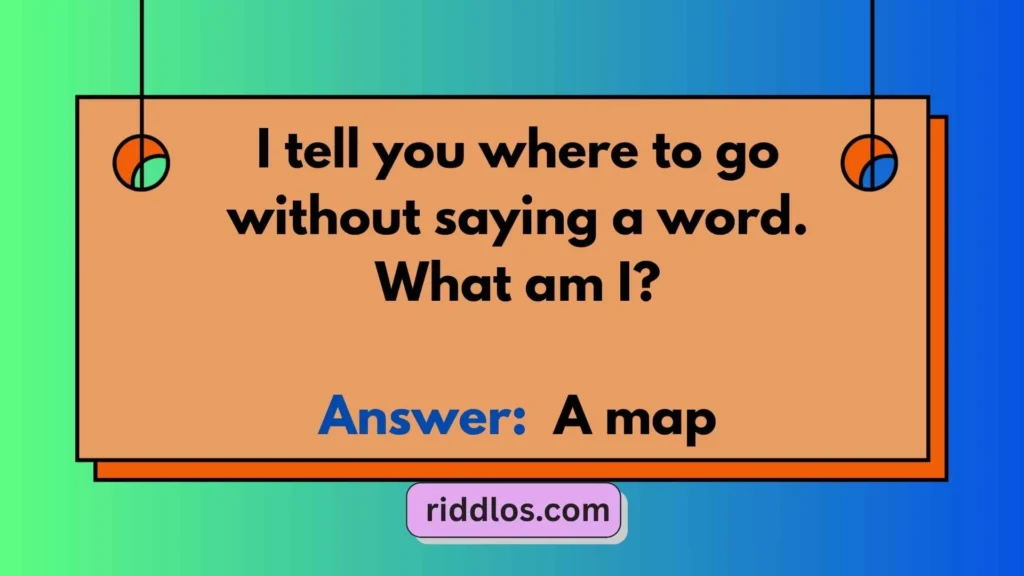 Riddles About Maps for Kids