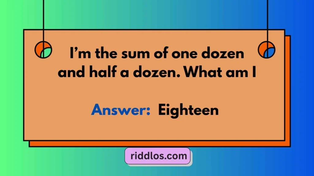 Riddles About Numbers With Answers