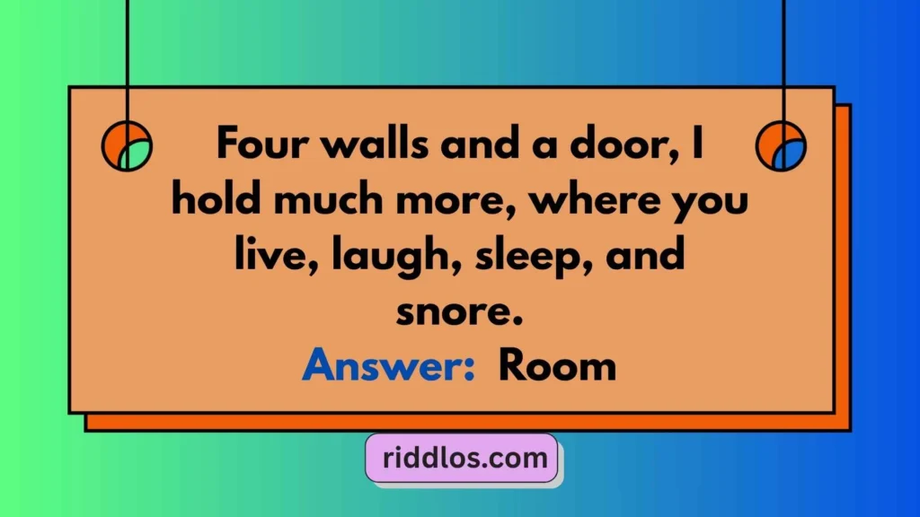 Room Riddles with Answers