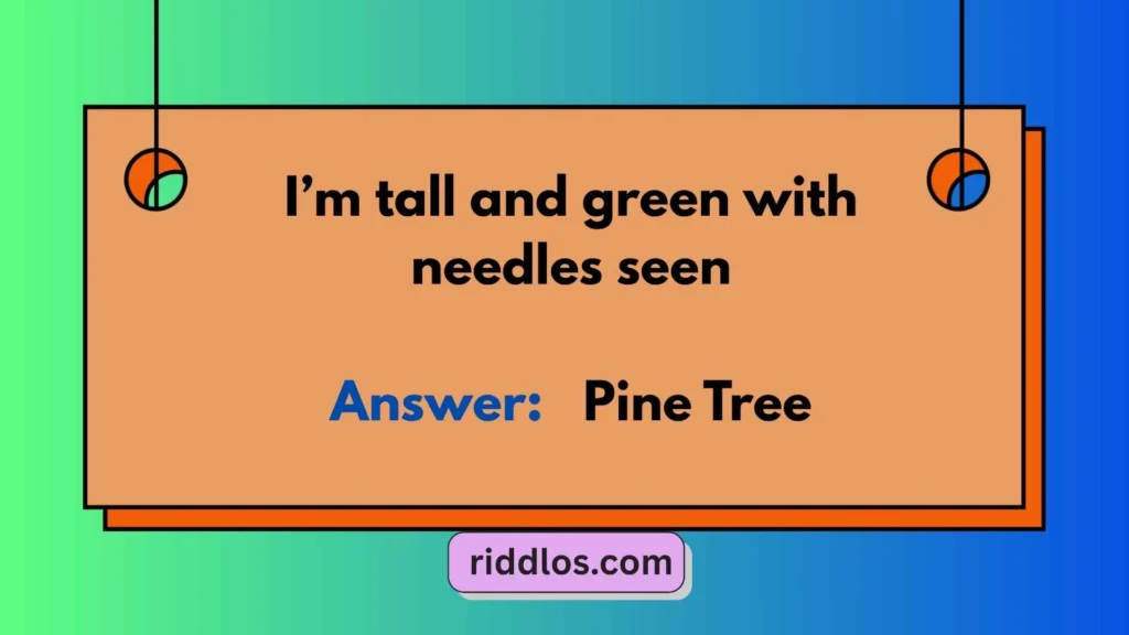 Short Rhyming Riddles for Kids