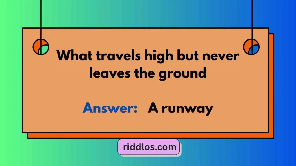 Airplane Riddle