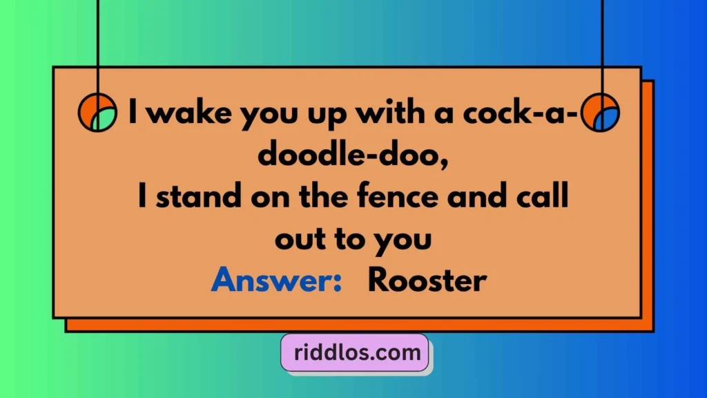 Farm Riddles with Answers in English