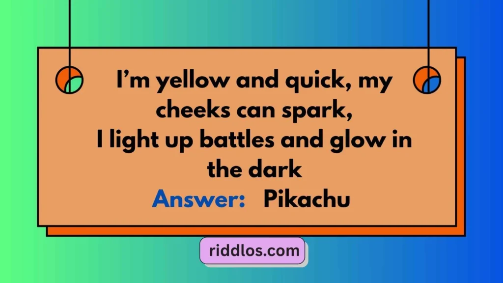 Funny Pokémon Riddles with Answers