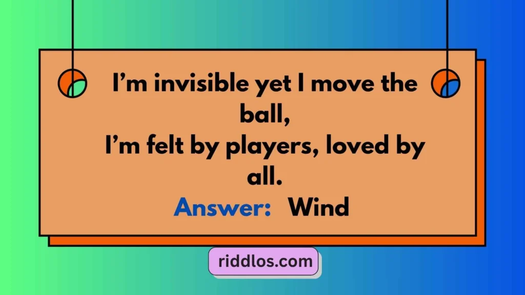 Hard Soccer Riddles with Answers