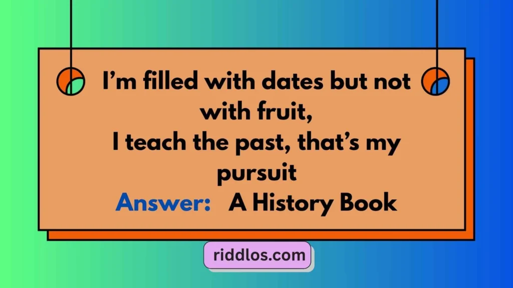 History Riddles