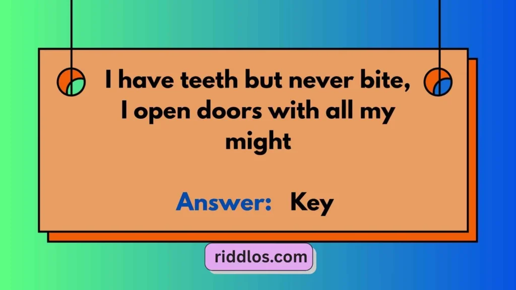 Key Riddles for Kids