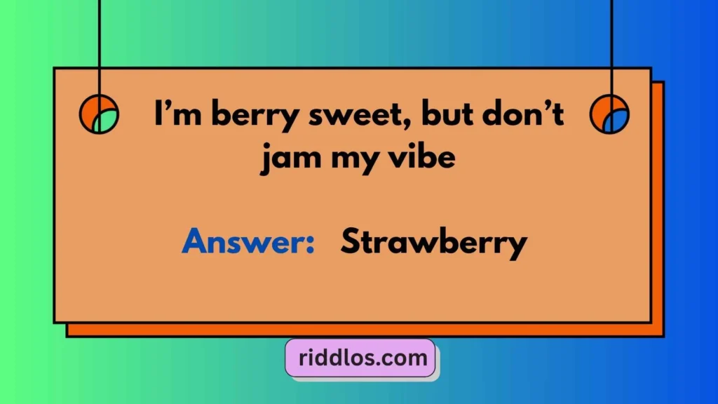 Strawberry Jokes One-Liners