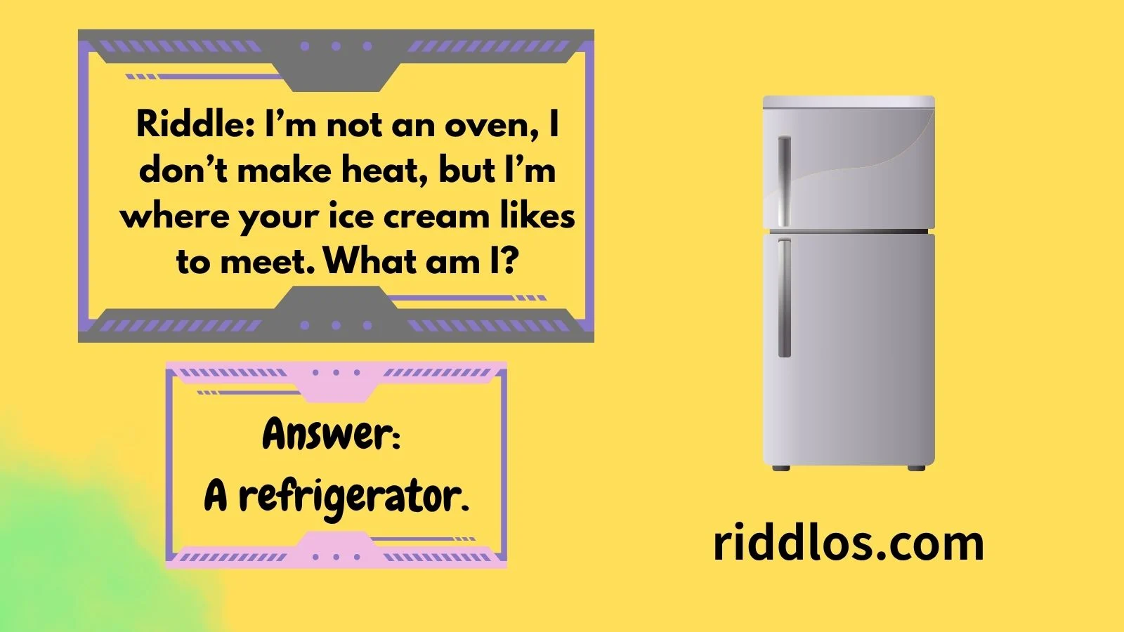 Fridge Riddles with Answers