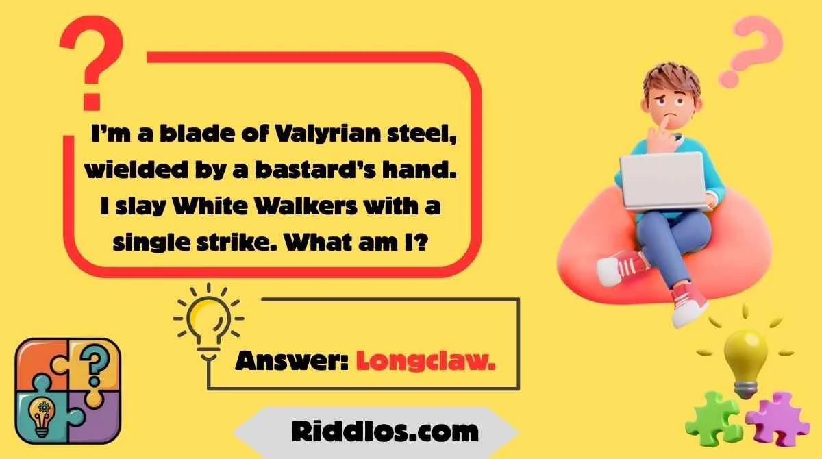 Game of Thrones Riddles