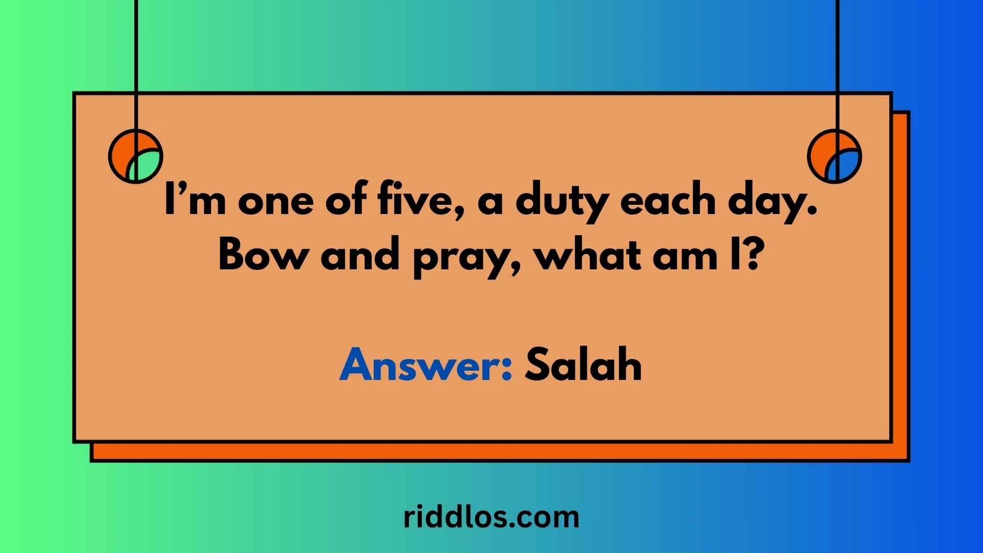 Islamic riddles