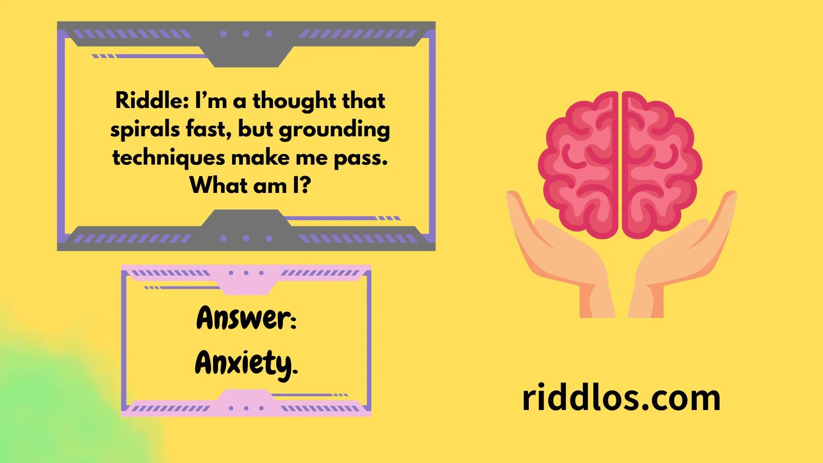 Mental Health Riddles