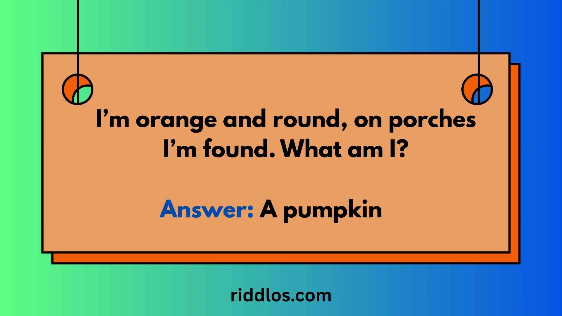 pumpkin riddles