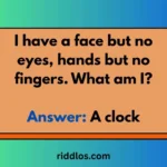 riddles about clocks