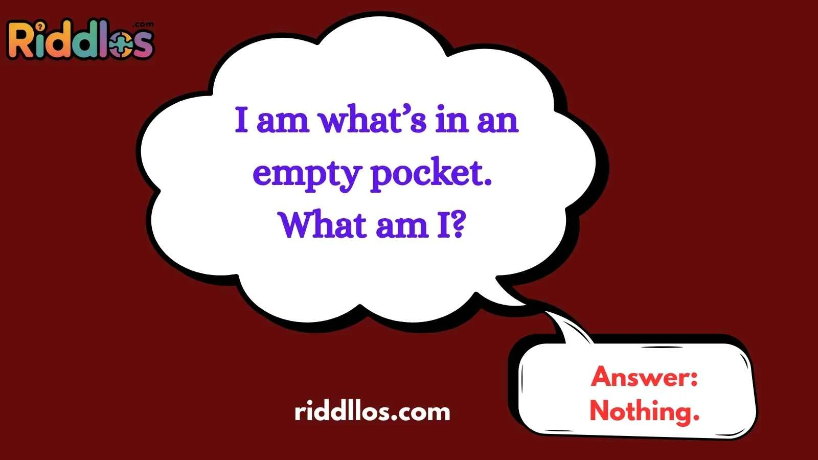 Riddles About Nothing With Answers