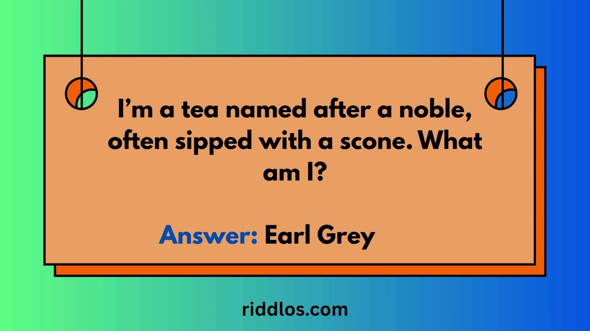 riddles about tea
