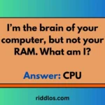 riddles about technology