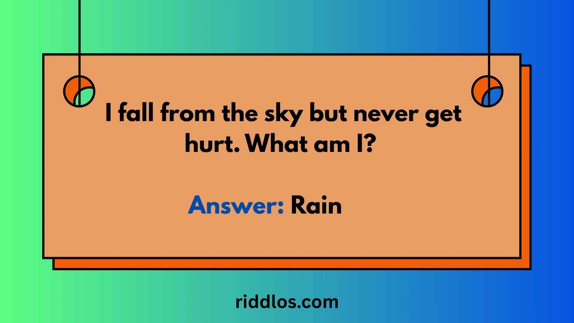riddles about weather