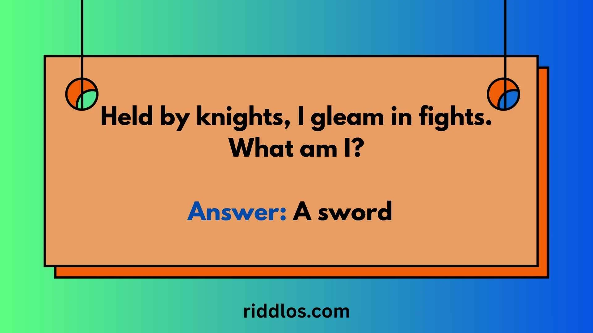 sword riddles