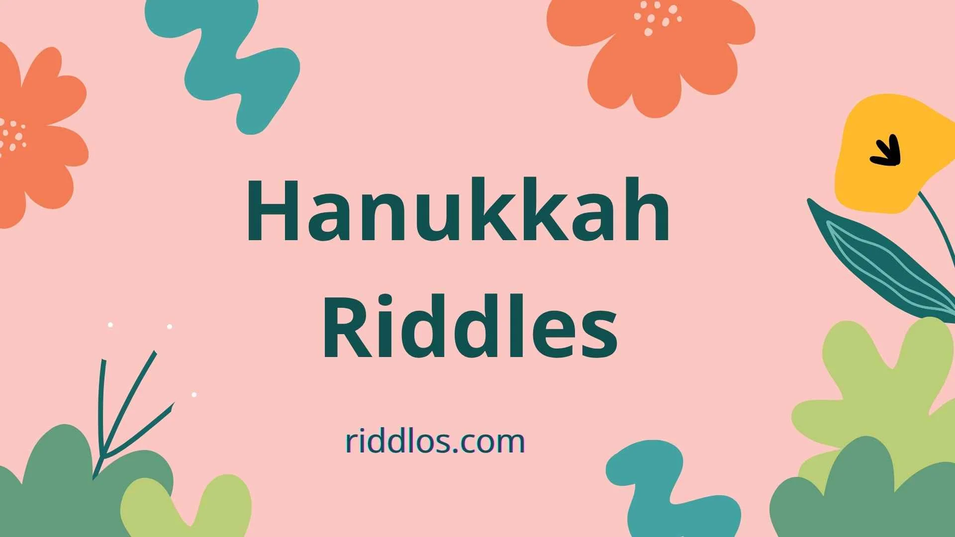 hanukkah riddles