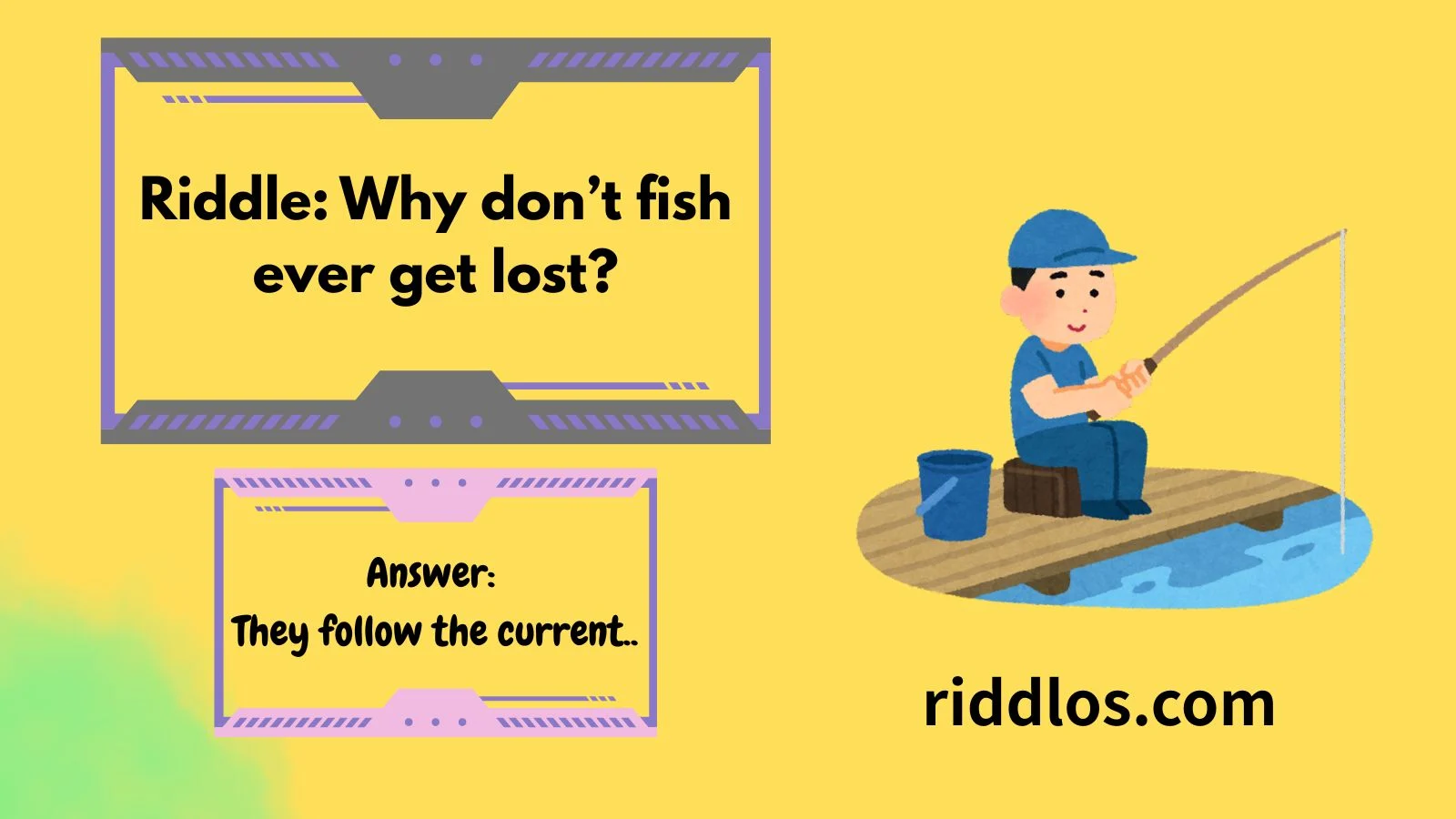 Riddles About Fishing with answers