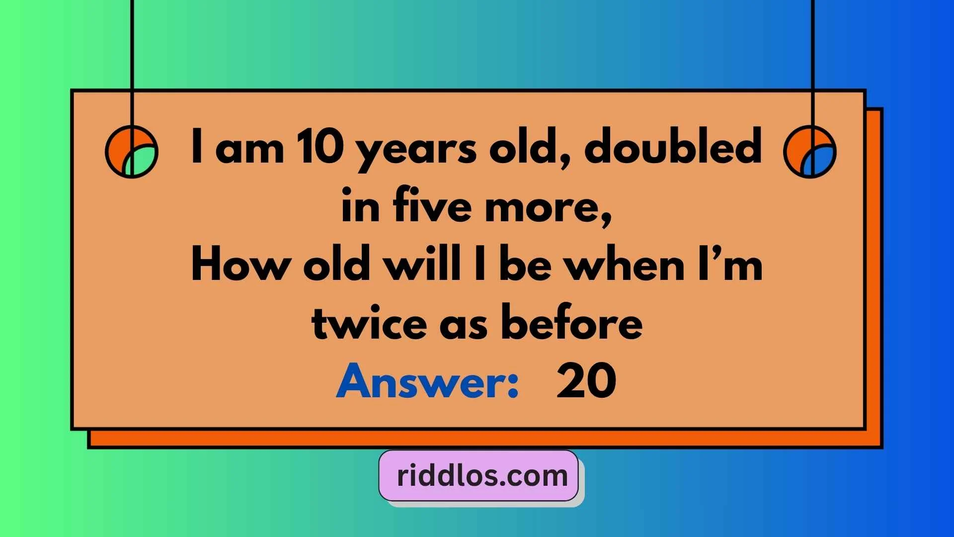 Age Riddles