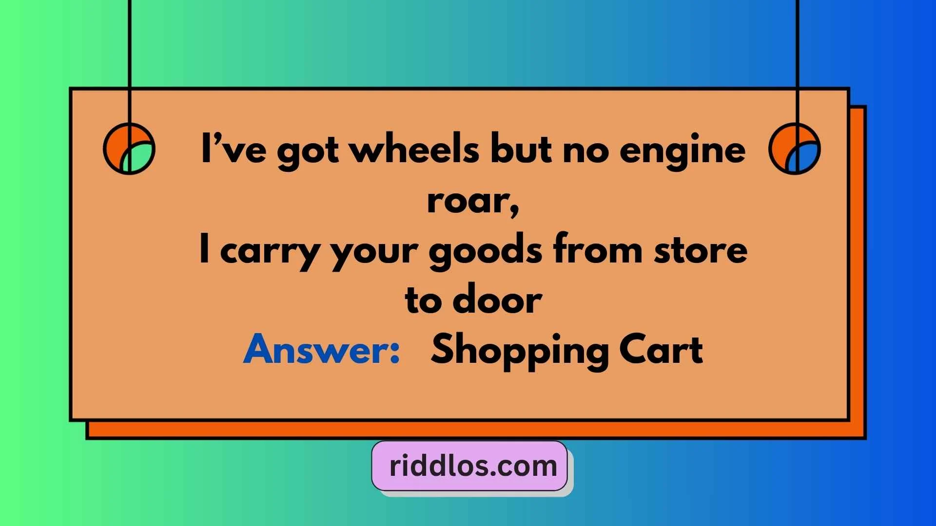 Shopping Riddles