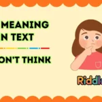 IDT Meaning in Text