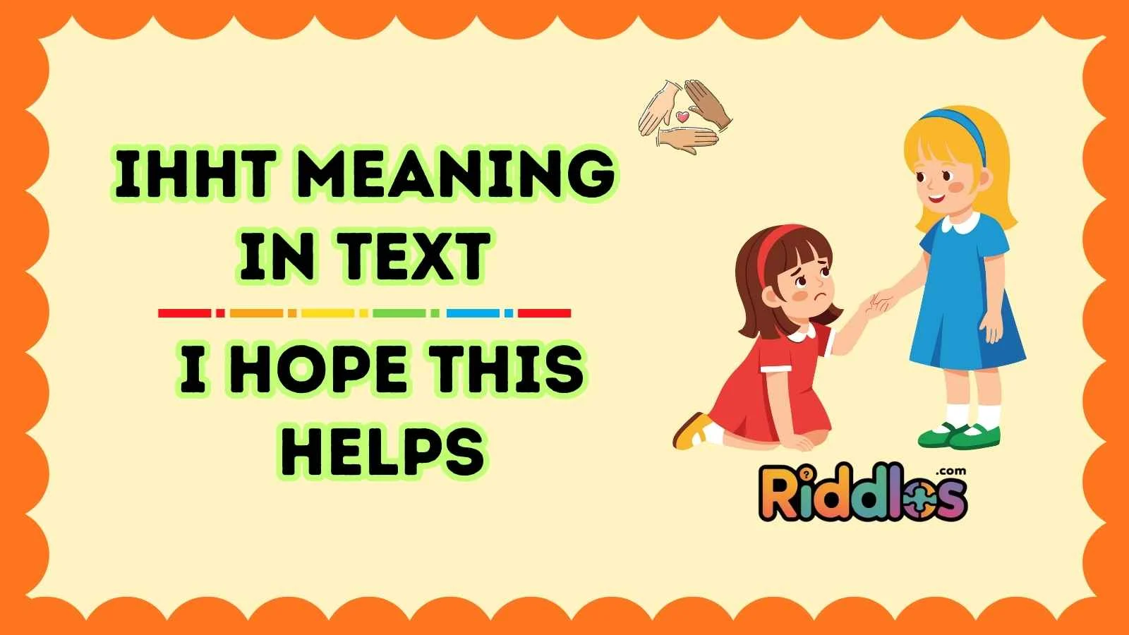 IHHT Meaning in Text