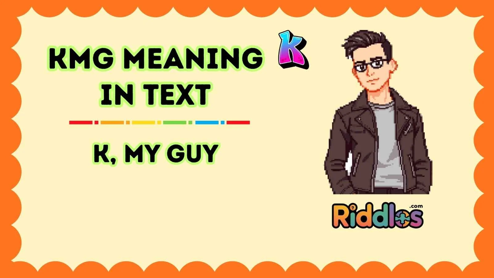 KMG Meaning in Text