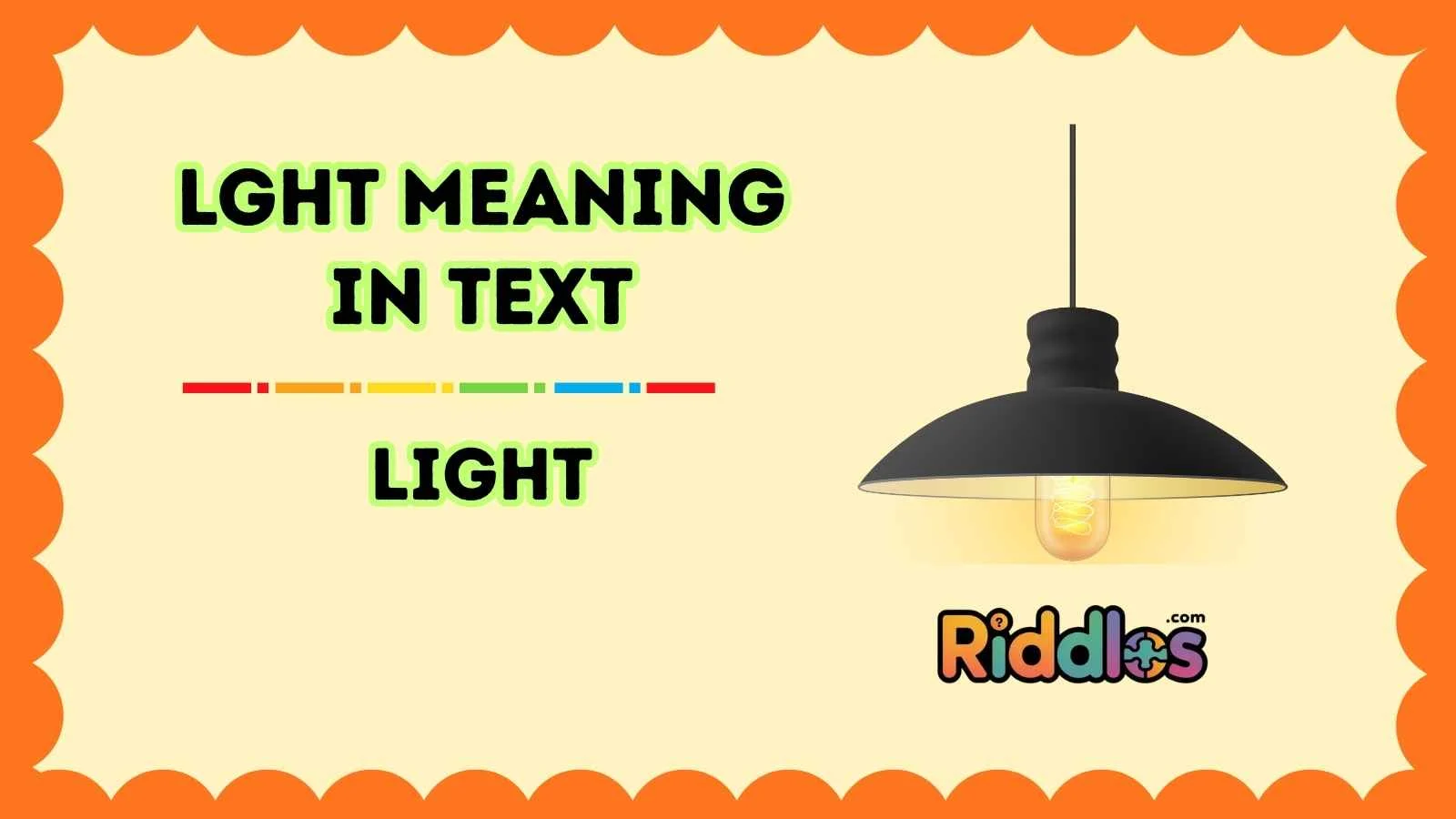 LGHT Meaning in Text