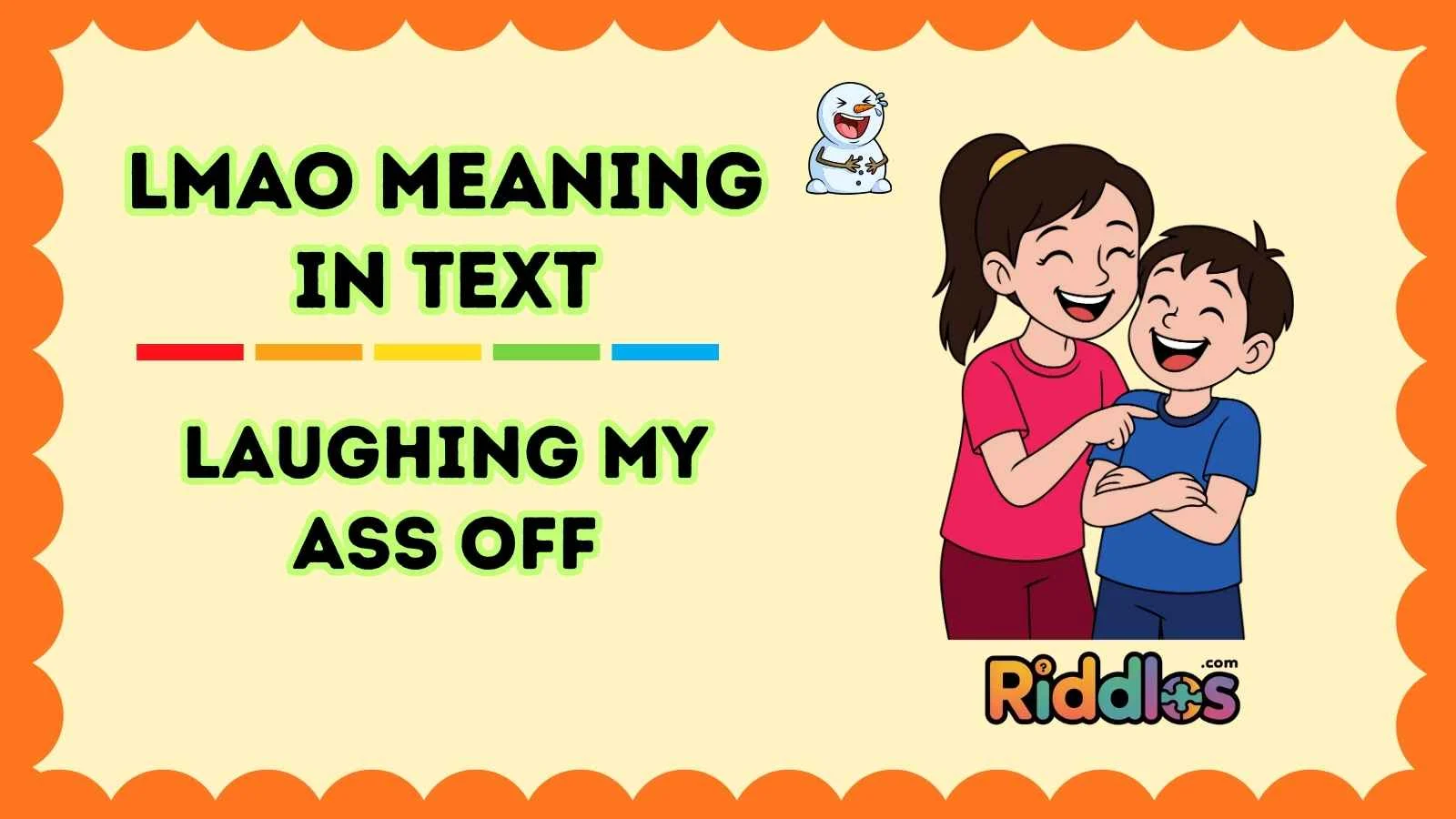 LMAO Meaning in Text