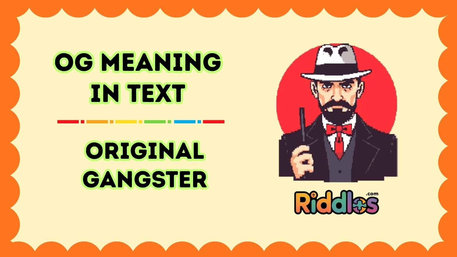 OG Meaning in Text