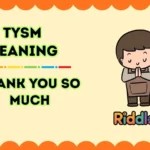 TYSM Meaning